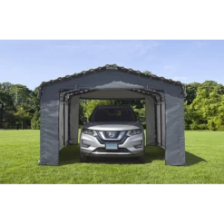 Enclosure Kit For Arrow Carport, 12 Ft. X 20 Ft. Gray 16 Enclosure Kit For Arrow Carport, 12 Ft. X 20 Ft. Gray -ShelterLogic || Arrow Shop 10181 image 01
