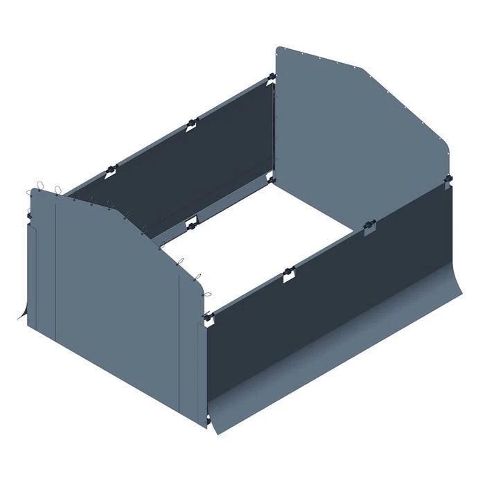 Enclosure Kit For Arrow Carport, 20 Ft. X 20 Ft. Gray 2 Enclosure Kit For Arrow Carport, 20 Ft. X 20 Ft. Gray - Image 2