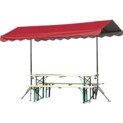 ShelterLogic Quick Clamp Outdoor Shade Canopy Chili
