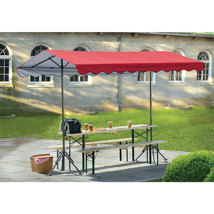 ShelterLogic Quick Clamp Outdoor Shade Canopy Chili 2 ShelterLogic Quick Clamp Outdoor Shade Canopy Chili - Image 2