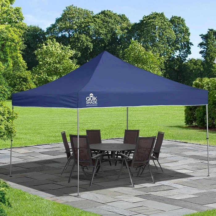 Weekender Elite WE144 Straight Leg Pop-Up Canopy, 12 Ft. X 12 Ft. Twilight Blue 2 Weekender Elite WE144 Straight Leg Pop-Up Canopy, 12 Ft. X 12 Ft. Twilight Blue - Image 2