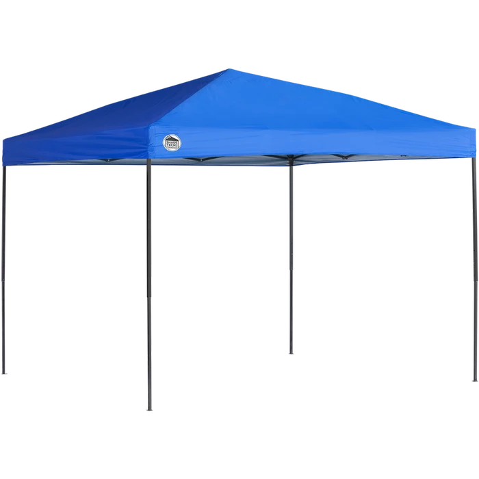 Shade Tech ST100 Straight Leg Pop-Up Canopy, 10 Ft. X 10 Ft. Blue 1 Shade Tech ST100 Straight Leg Pop-Up Canopy, 10 Ft. X 10 Ft. Blue