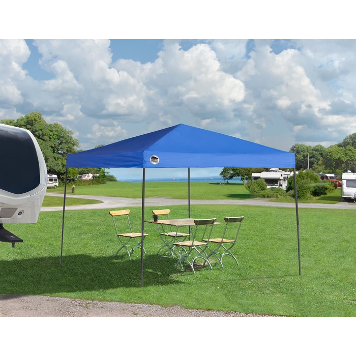 Shade Tech ST100 Straight Leg Pop-Up Canopy, 10 Ft. X 10 Ft. Blue 2 Shade Tech ST100 Straight Leg Pop-Up Canopy, 10 Ft. X 10 Ft. Blue - Image 2