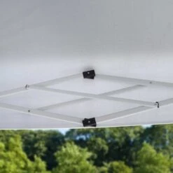Commercial C100 Straight Leg Pop-Up Canopy, 10 Ft. X 10 Ft. White -ShelterLogic || Arrow Shop 157398ds detail image 01