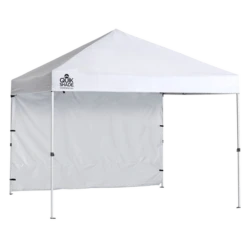 Commercial C100 Straight Leg Pop-Up Canopy, 10 Ft. X 10 Ft. White