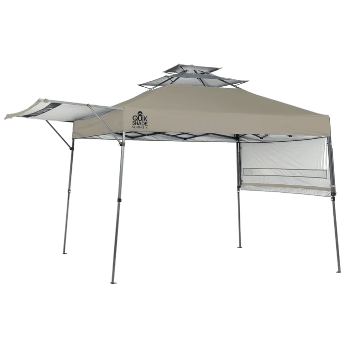 Summit X SX170 Straight Leg Pop-Up Canopy, 10 Ft. X 17 Ft. Taupe 1 Summit X SX170 Straight Leg Pop-Up Canopy, 10 Ft. X 17 Ft. Taupe