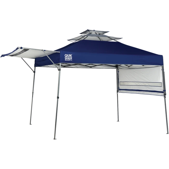 Summit X Straight Leg Pop-Up Canopy Tent With Awning 1 Summit X Straight Leg Pop-Up Canopy Tent With Awning