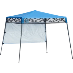 Go Hybrid Slant Leg Pop-Up Canopy, 6 Ft. X 6 Ft. Regatta Blue