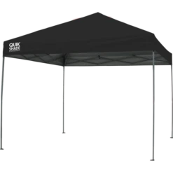 Expedition EX100 Straight Leg Pop-Up Canopy, 10 Ft. X 10 Ft. Black