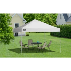 Weekender Elite WE100 Straight Leg Pop-Up Canopy, 10 Ft. X 10 Ft. White -ShelterLogic || Arrow Shop 160096ds 2