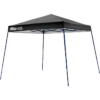 Solo Steel SOLO50 Slant Leg Pop-Up Canopy, 9 Ft. X 9 Ft. Black/Dark Blue Frame