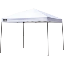 Expedition EX100 Straight Leg Pop-Up Canopy, 10 Ft. X 10 Ft. White