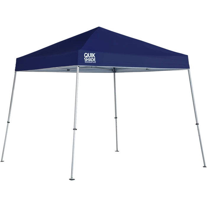 Weekender Elite WE64 Slant Leg Pop-Up Canopy, 10 Ft. X 10 Ft. Twilight Blue 1 Weekender Elite WE64 Slant Leg Pop-Up Canopy, 10 Ft. X 10 Ft. Twilight Blue
