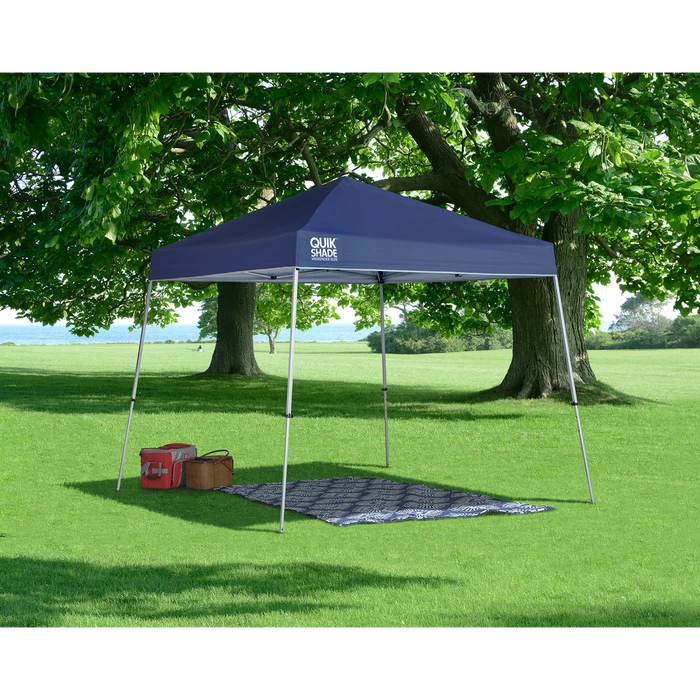Weekender Elite WE64 Slant Leg Pop-Up Canopy, 10 Ft. X 10 Ft. Twilight Blue 2 Weekender Elite WE64 Slant Leg Pop-Up Canopy, 10 Ft. X 10 Ft. Twilight Blue - Image 2