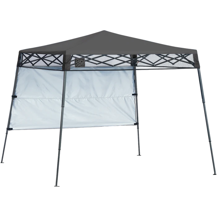 Go Hybrid Slant Leg Pop-Up Canopy, 6 Ft. X 6 Ft. Charcoal 1 Go Hybrid Slant Leg Pop-Up Canopy, 6 Ft. X 6 Ft. Charcoal