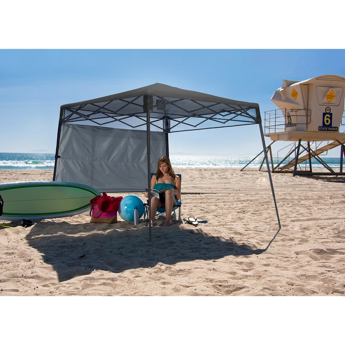 Go Hybrid Slant Leg Pop-Up Canopy, 6 Ft. X 6 Ft. Charcoal 3 Go Hybrid Slant Leg Pop-Up Canopy, 6 Ft. X 6 Ft. Charcoal - Image 3
