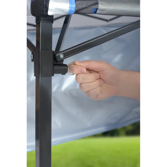 Go Hybrid Slant Leg Pop-Up Canopy, 6 Ft. X 6 Ft. Charcoal 4 Go Hybrid Slant Leg Pop-Up Canopy, 6 Ft. X 6 Ft. Charcoal - Image 4