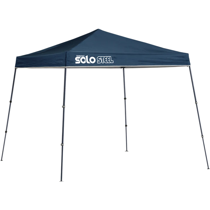 Solo Steel SOLO50 Slant Leg Pop-Up Canopy, 9 Ft. X 9 Ft. Midnight Blue 1 Solo Steel SOLO50 Slant Leg Pop-Up Canopy, 9 Ft. X 9 Ft. Midnight Blue