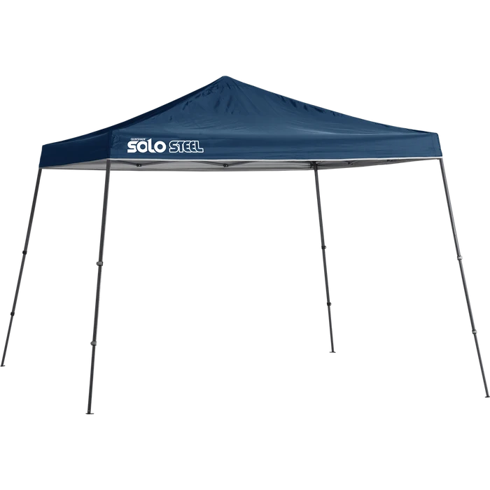 Solo Steel SOLO90 Slant Leg Pop-Up Canopy, 11 Ft. X 11 Ft. Midnight Blue 1 Solo Steel SOLO90 Slant Leg Pop-Up Canopy, 11 Ft. X 11 Ft. Midnight Blue