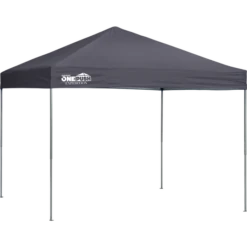 Expedition One Push EX100 Straight Leg Pop-Up Canopy, 10 Ft. X 10 Ft. Charcoal