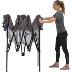 Expedition One Push EX100 Straight Leg Pop-Up Canopy, 10 Ft. X 10 Ft. Charcoal -ShelterLogic || Arrow Shop 167553ds 11