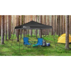 Solo Steel SOLO90 Slant Leg Pop-Up Canopy, 11 Ft. X 11 Ft. Black 14 Solo Steel SOLO90 Slant Leg Pop-Up Canopy, 11 Ft. X 11 Ft. Black -ShelterLogic || Arrow Shop 167559ds 3