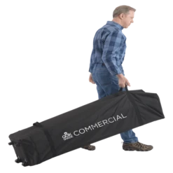 Commercial C200 Straight Leg Pop-Up Canopy, 10 Ft. X 20 Ft. White -ShelterLogic || Arrow Shop 167566ds detail bag image 01