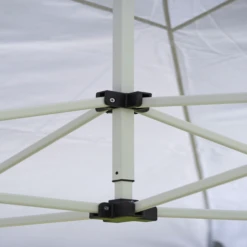 Commercial C200 Straight Leg Pop-Up Canopy, 10 Ft. X 20 Ft. White -ShelterLogic || Arrow Shop 167566ds detail image 05 1