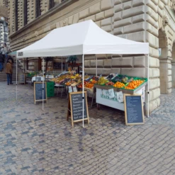 Commercial C200 Straight Leg Pop-Up Canopy, 10 Ft. X 20 Ft. White -ShelterLogic || Arrow Shop 167566ds image 03