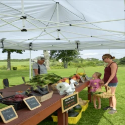 Commercial C200 Straight Leg Pop-Up Canopy, 10 Ft. X 20 Ft. White -ShelterLogic || Arrow Shop 167566ds image 06