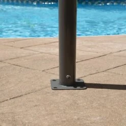 ShelterLogic 10x10 Pacifica Gazebo Canopy Charcoal Frame And Marzipan Tan Cover 15 ShelterLogic 10x10 Pacifica Gazebo Canopy Charcoal Frame And Marzipan Tan Cover -ShelterLogic || Arrow Shop 22512 detail image 02