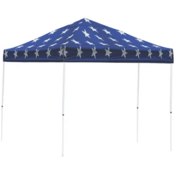 ShelterLogic HD Series Straight Leg Pop-Up Canopy, 10 Ft. X 10 Ft. Super Star