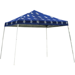 ShelterLogic HD Series Slant Leg Pop-Up Canopy, 12 Ft. X 12 Ft. Super Star
