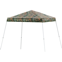 ShelterLogic HD Series Slant Leg Pop-Up Canopy, 10 Ft. X 10 Ft. Mossy Oak Break-Up®
