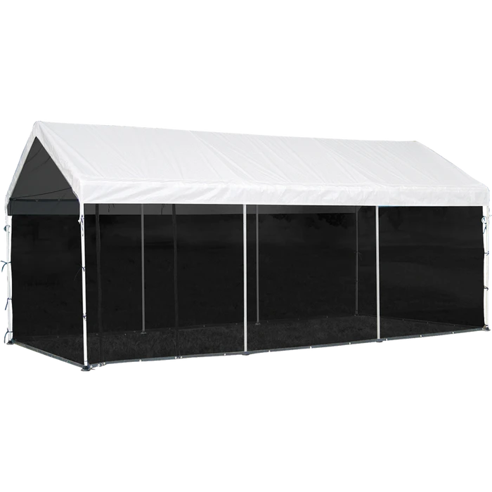 ShelterLogic Max AP™ Canopy 2-in-1 With Screen Kit, 10 Ft. X 20 Ft. 1 ShelterLogic Max AP™ Canopy 2-in-1 With Screen Kit, 10 Ft. X 20 Ft.