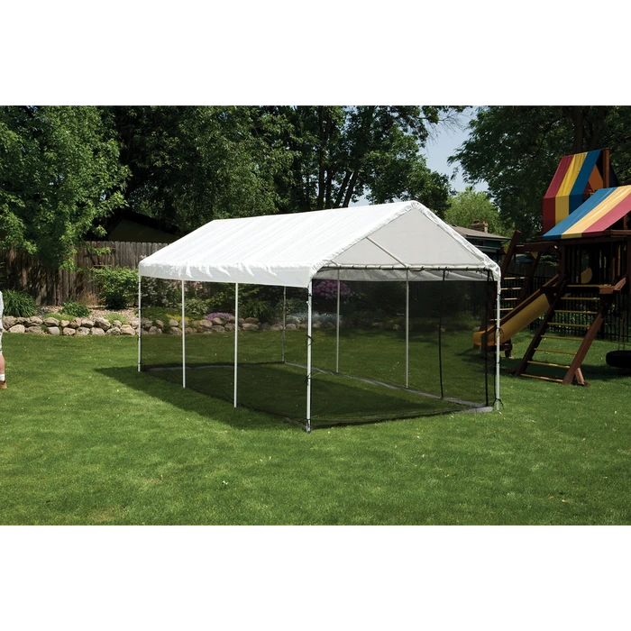 ShelterLogic Max AP™ Canopy 2-in-1 With Screen Kit, 10 Ft. X 20 Ft. 2 ShelterLogic Max AP™ Canopy 2-in-1 With Screen Kit, 10 Ft. X 20 Ft. - Image 2