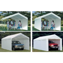 ShelterLogic Super Max™ Canopy 2-in-1 With Enclosure Kit, 10 Ft. X 20 Ft. 11 ShelterLogic Super Max™ Canopy 2-in-1 With Enclosure Kit, 10 Ft. X 20 Ft. -ShelterLogic || Arrow Shop 23572 5