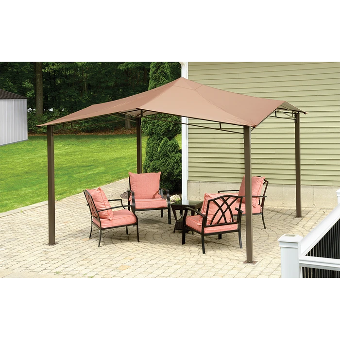 ShelterLogic Sequoia Gazebo, 12 Ft. X 12 Ft. Bronze 2 ShelterLogic Sequoia Gazebo, 12 Ft. X 12 Ft. Bronze - Image 2