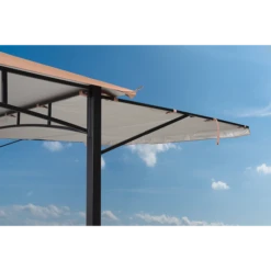 ShelterLogic Redwood Gazebo, 11 Ft. X 11 Ft. Bronze -ShelterLogic || Arrow Shop 24011 detail image 05