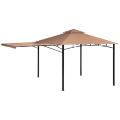 ShelterLogic Redwood Gazebo, 11 Ft. X 11 Ft. Bronze