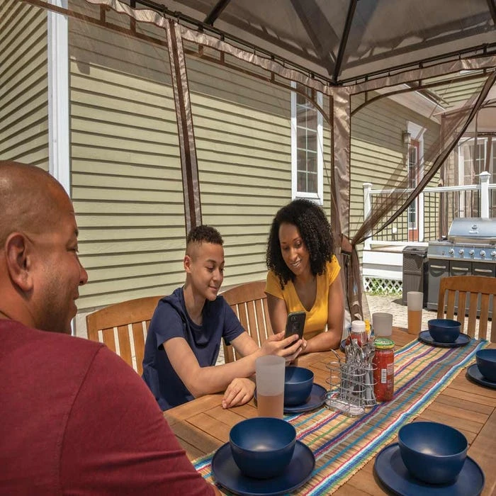 ShelterLogic Sycamore Gazebo, 10 Ft. X 12 Ft. Dark Coffee 9 ShelterLogic Sycamore Gazebo, 10 Ft. X 12 Ft. Dark Coffee - Image 9