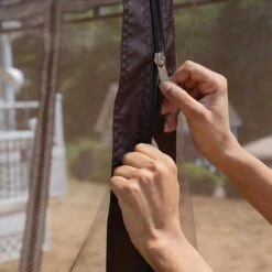 ShelterLogic Sycamore Gazebo, 10 Ft. X 12 Ft. Dark Coffee 13 ShelterLogic Sycamore Gazebo, 10 Ft. X 12 Ft. Dark Coffee -ShelterLogic || Arrow Shop 24024 detail image 12