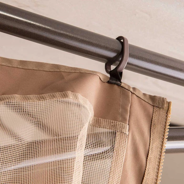 ShelterLogic Magnolia Gazebo, 11 Ft. X 11 Ft. Bronze 7 ShelterLogic Magnolia Gazebo, 11 Ft. X 11 Ft. Bronze - Image 7