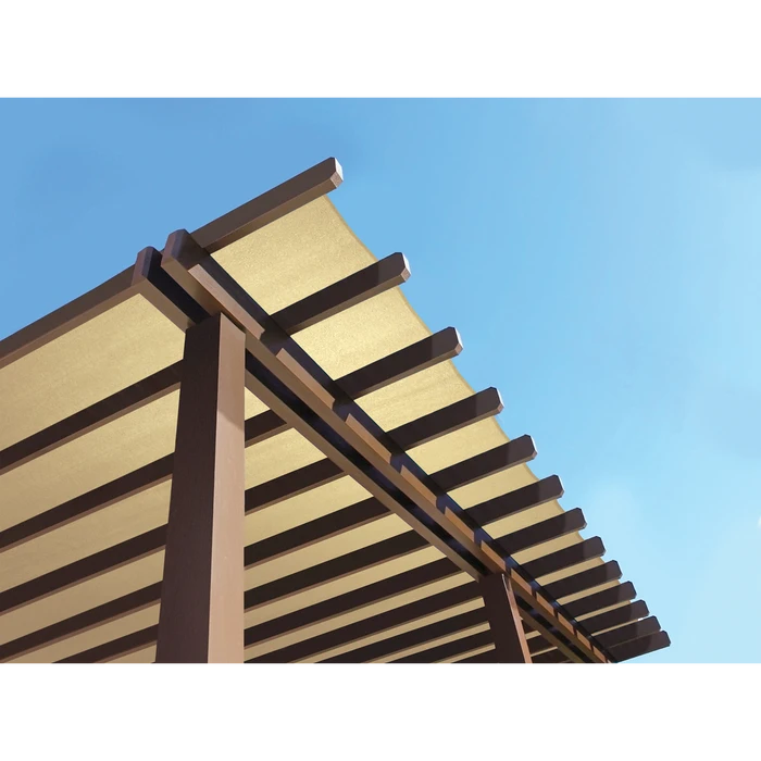 ShelterLogic Shade Cloth, 6 Ft. X 25 Ft. Sand 2 ShelterLogic Shade Cloth, 6 Ft. X 25 Ft. Sand - Image 2