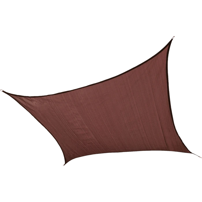 ShelterLogic Shade Sail Square, 16 Ft. X 16 Ft. X Heavyweight Terracotta 1 ShelterLogic Shade Sail Square, 16 Ft. X 16 Ft. X Heavyweight Terracotta