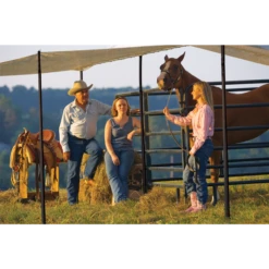 ShelterLogic Shade Cloth, 6 Ft. X 15 Ft. Sand -ShelterLogic || Arrow Shop 25710 8