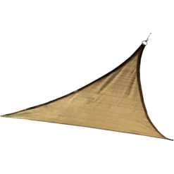 ShelterLogic Shade Sail Triangle, 12 Ft. X 12 Ft. X Heavyweight Sand