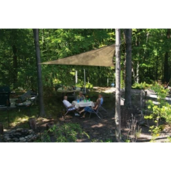 ShelterLogic Shade Sail Triangle, 12 Ft. X 12 Ft. X Heavyweight Sand 15 ShelterLogic Shade Sail Triangle, 12 Ft. X 12 Ft. X Heavyweight Sand -ShelterLogic || Arrow Shop 25720 7