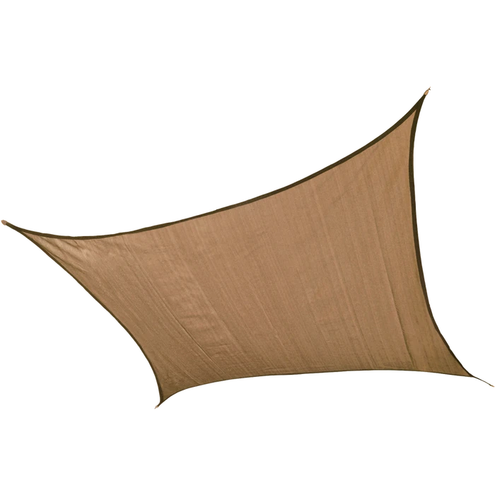 ShelterLogic Shade Sail Square, 12 Ft. X 12 Ft. X Heavyweight Sand 1 ShelterLogic Shade Sail Square, 12 Ft. X 12 Ft. X Heavyweight Sand