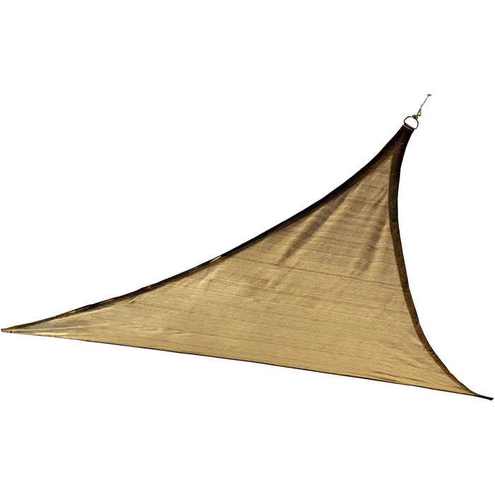 ShelterLogic Shade Sail Triangle, 16 Ft. X 16 Ft. Sand 1 ShelterLogic Shade Sail Triangle, 16 Ft. X 16 Ft. Sand